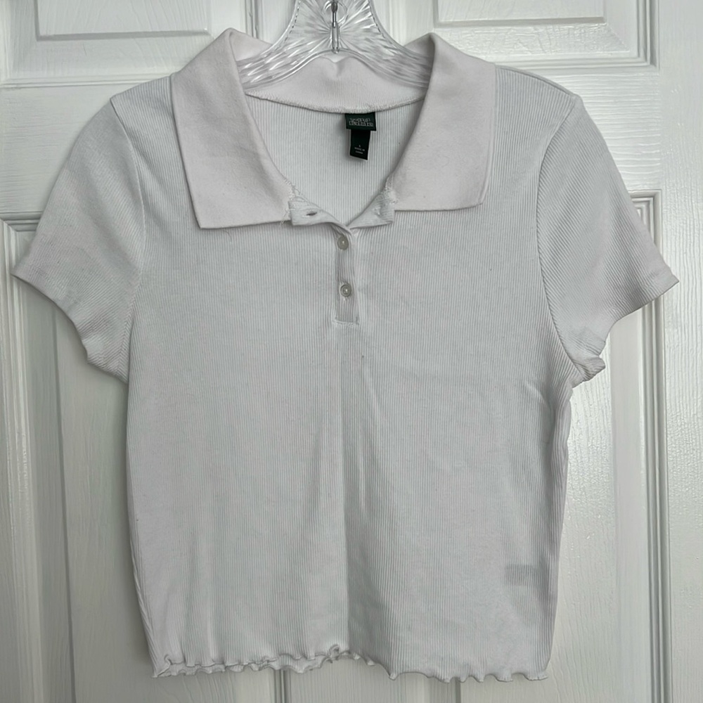 Crop White Top